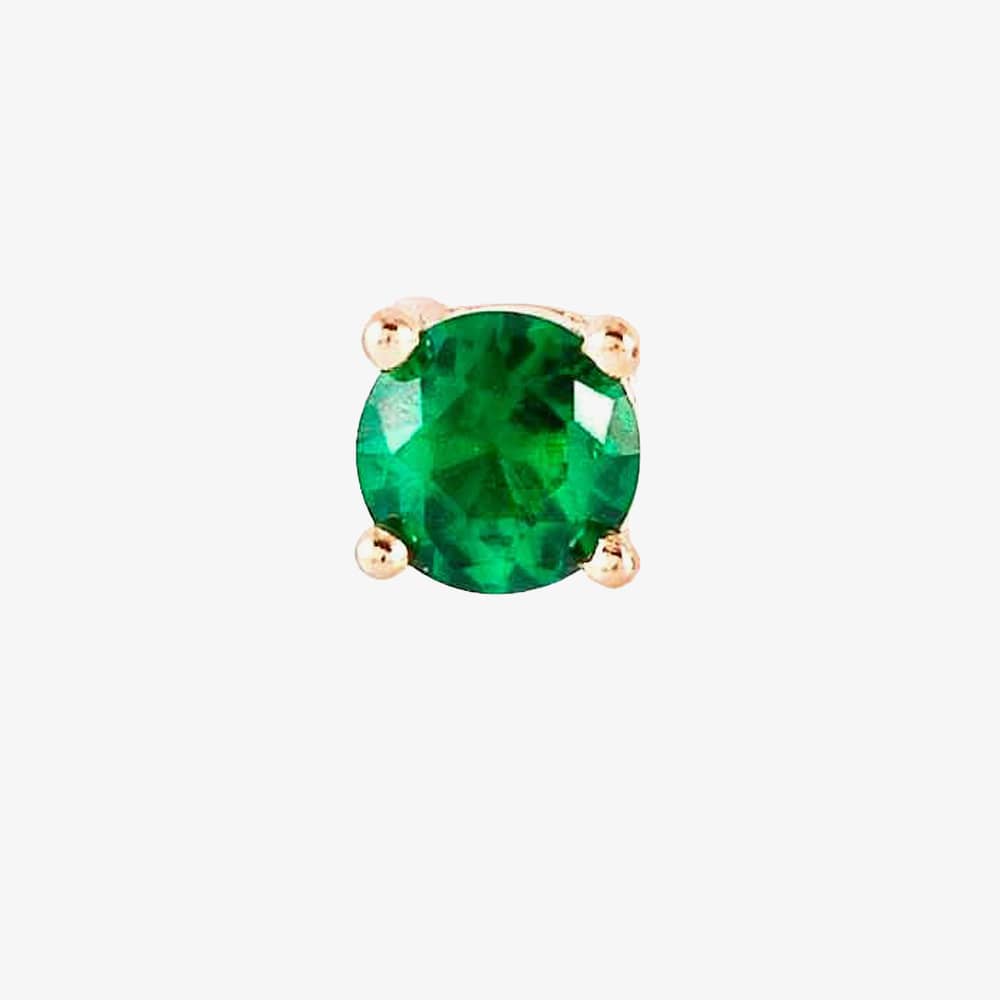 Product photograph of Nomination Colour Wave Green Round Shaped Single Stud Earring 149804 026 03 from The Jewel Hut