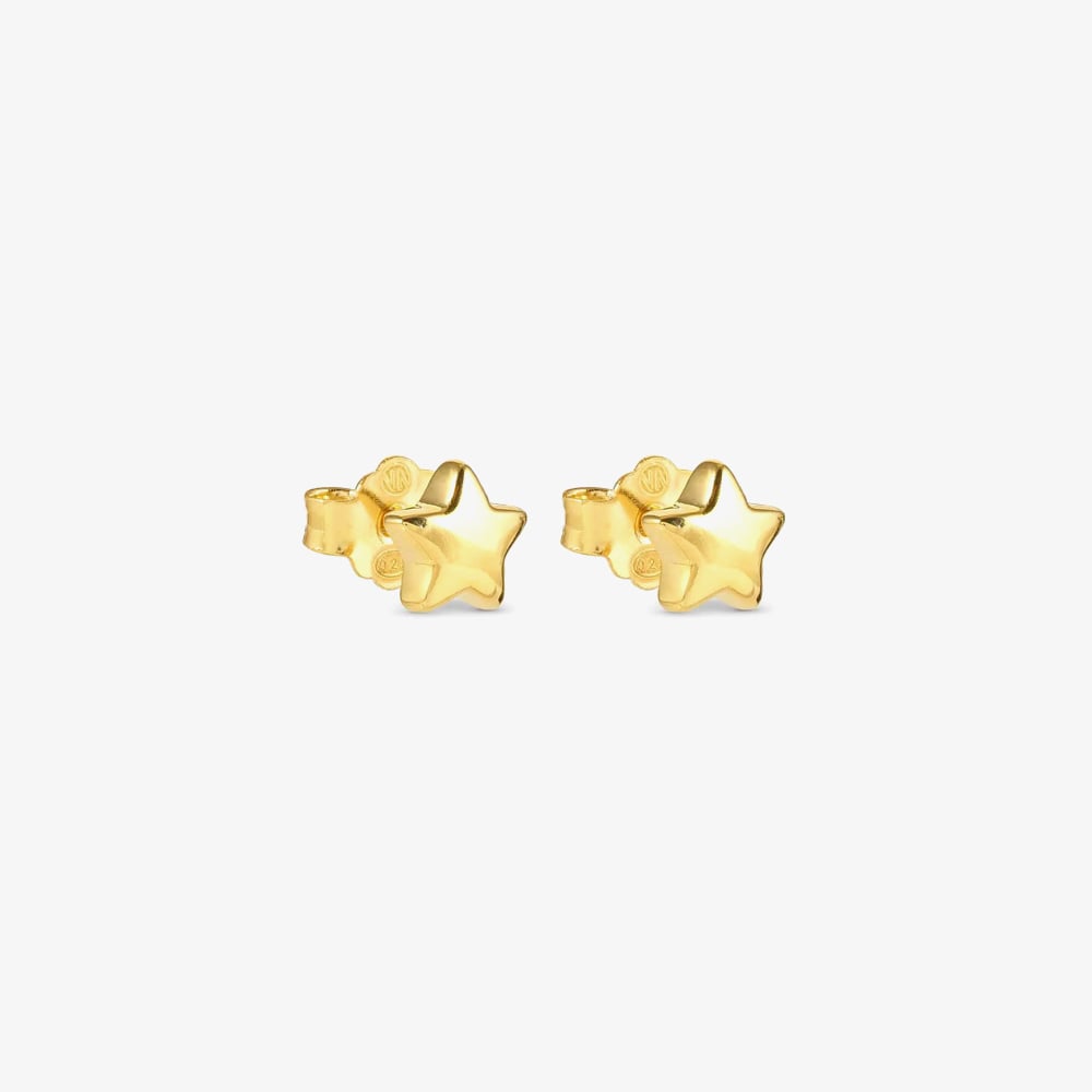 Nomination Armonica Gold Plated Star Stud Earrings 241307/009