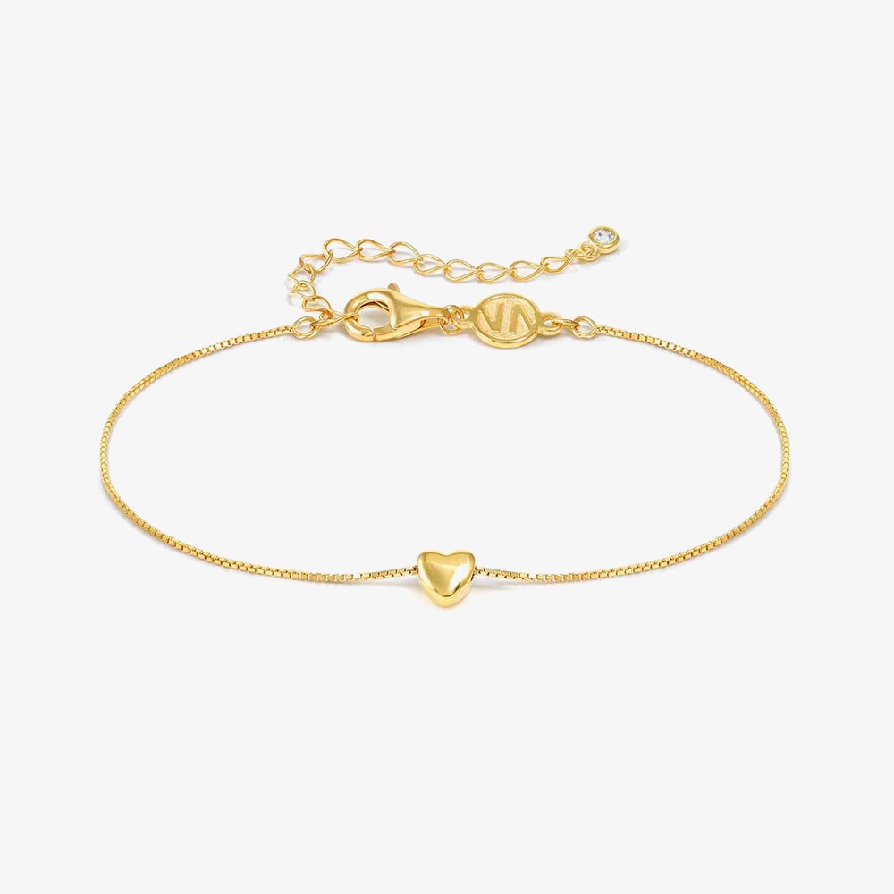 Click to view product details and reviews for Nomination Armonica Gold Plated Cubic Zirconia Heart Pendant Bracelet 241302 006.