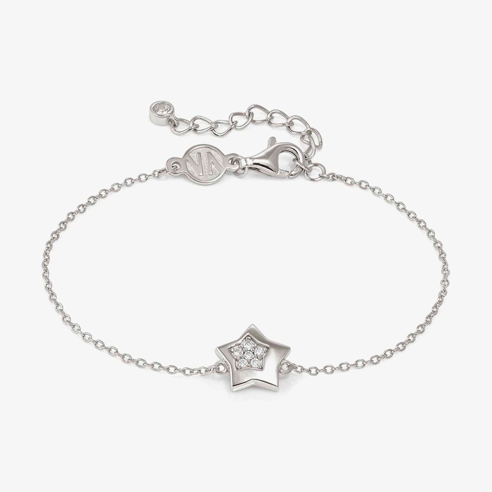 Nomination Silver Petit Sparkle Star Bracelet