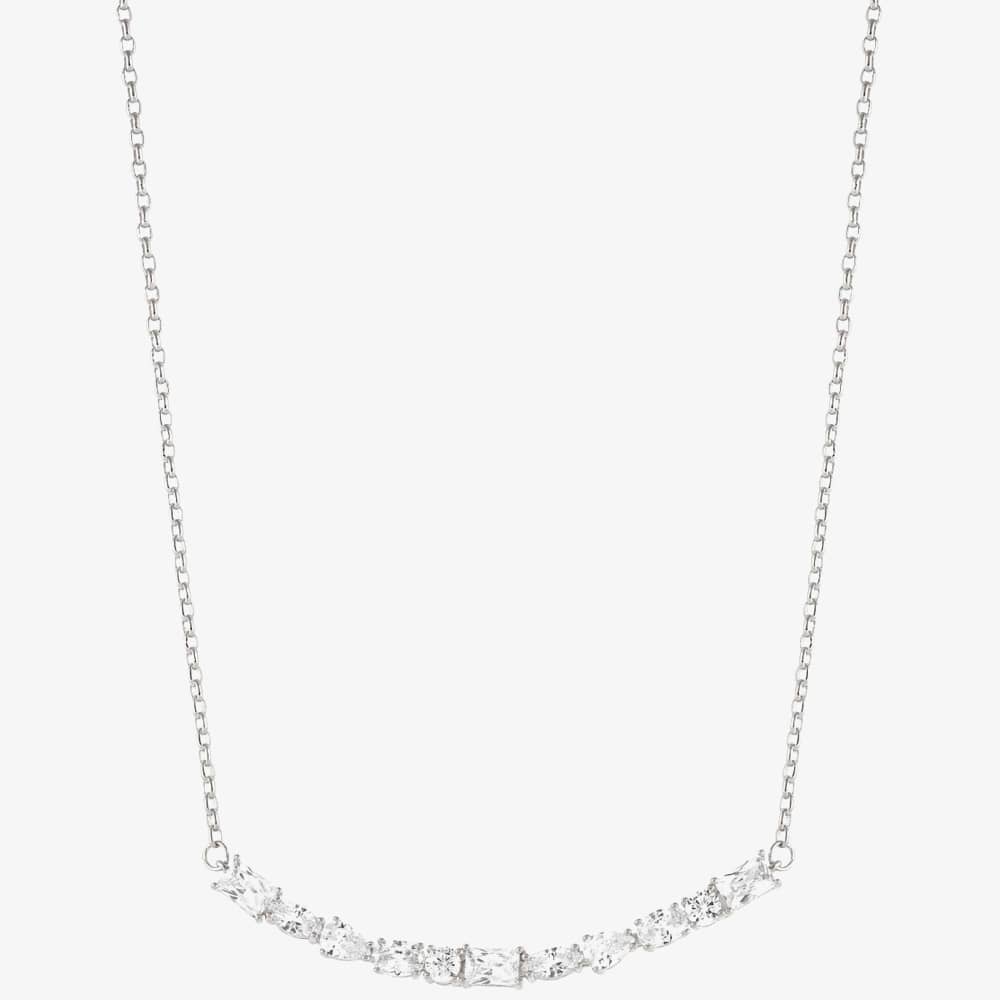 Nomination Colour Wave Silver Multi-Cut Cubic Zirconia Necklace 149802/008