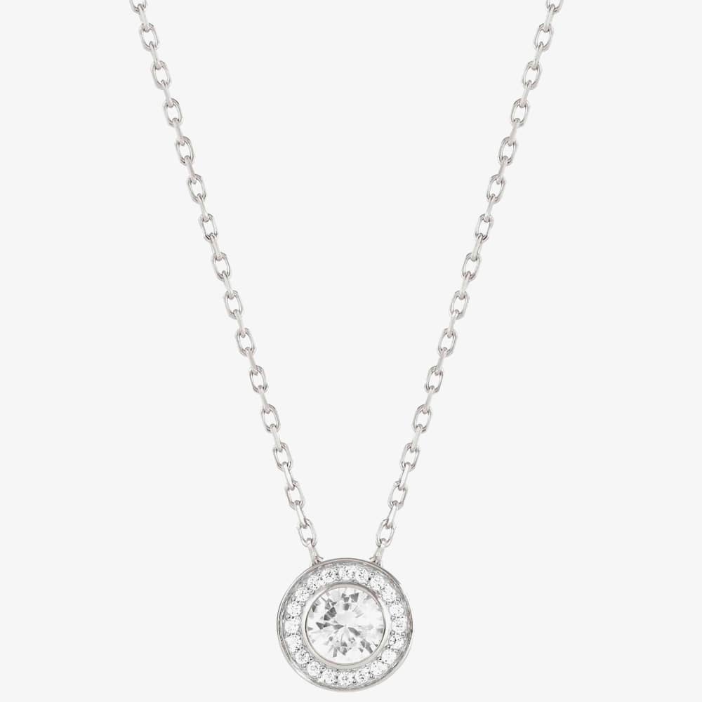 Product photograph of Nomination Aurea Small Sterling Silver Halo Necklace 145703 010 from The Jewel Hut