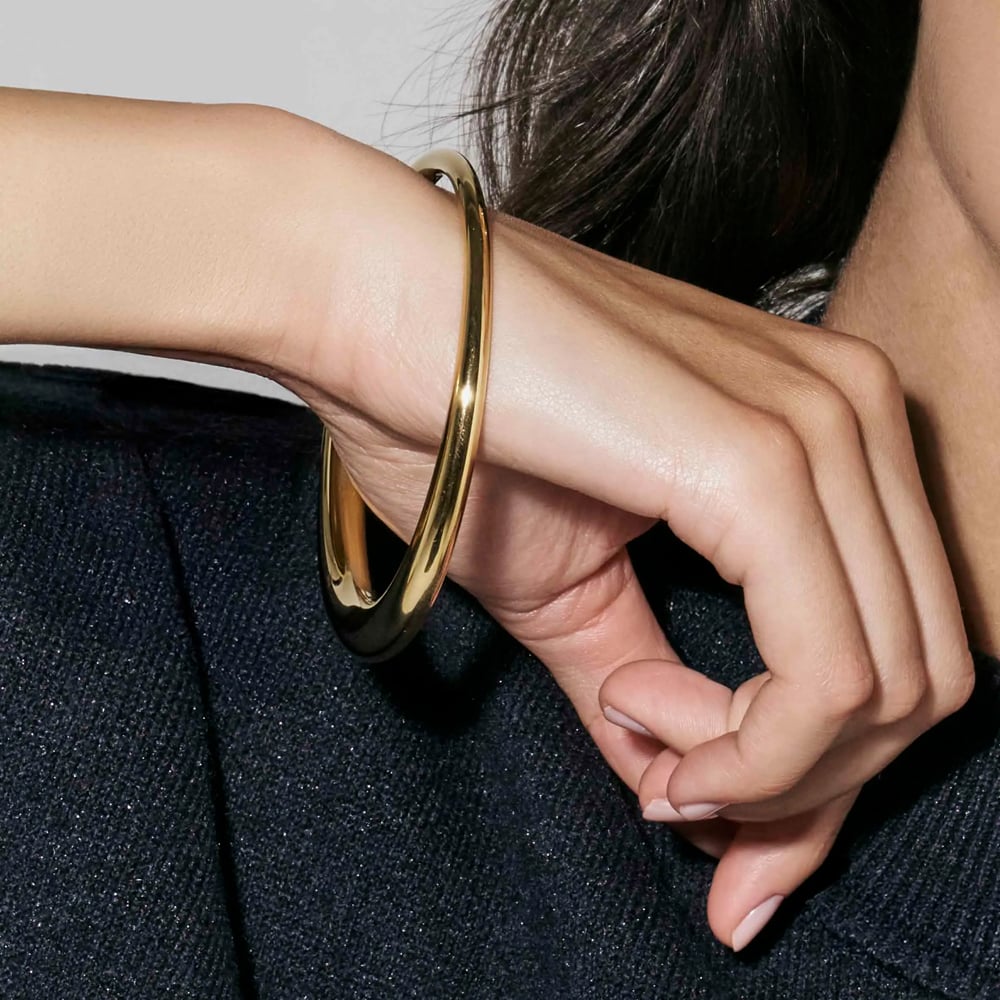 Nomination Ecclettica Stainless Steel & Yellow PVD Bangle 134306/012
