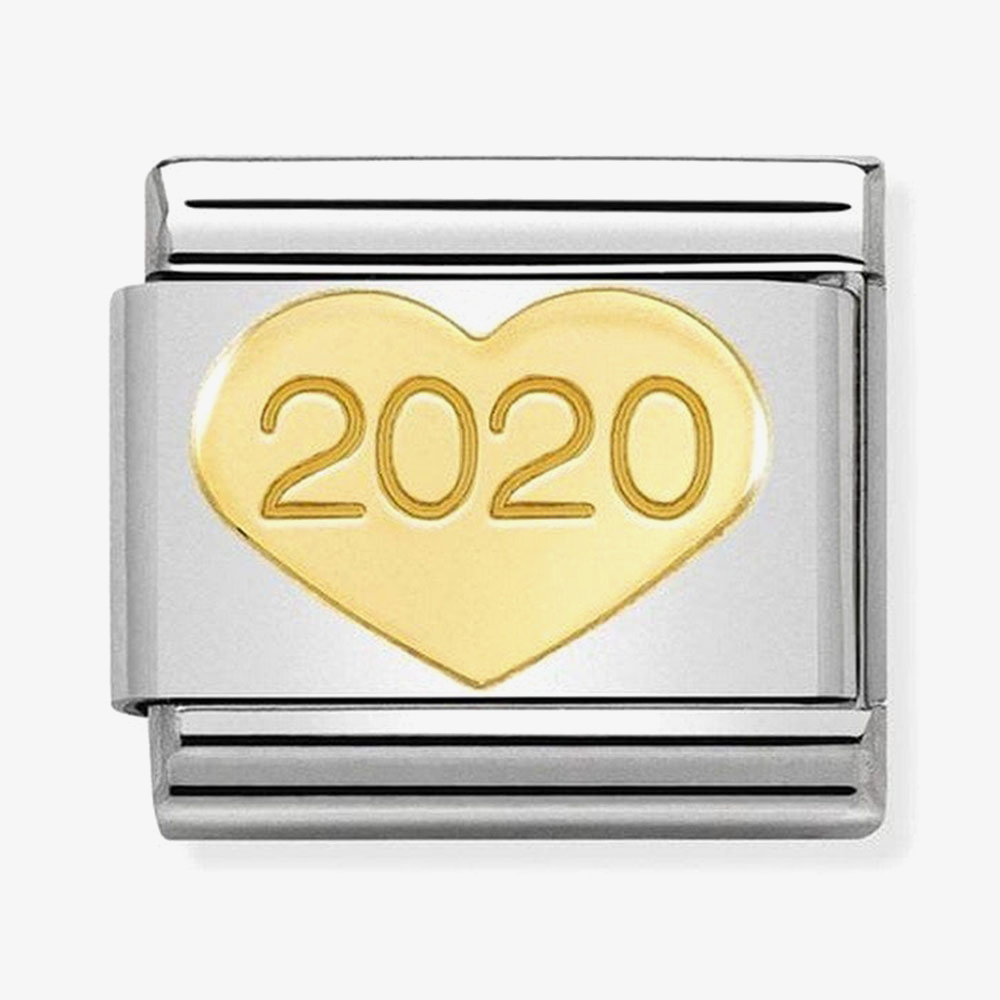 Nomination CLASSIC Gold Symbols 2020 Heart Charm 030149/37