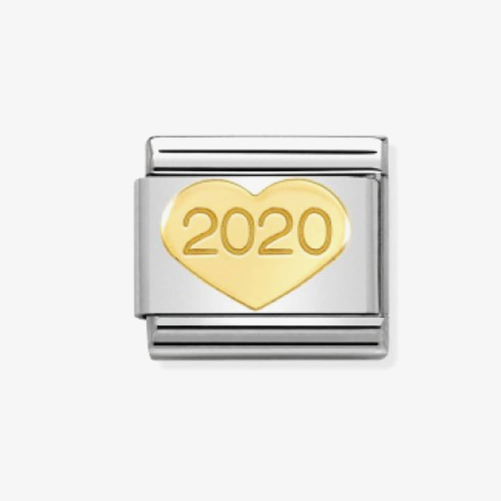 Nomination CLASSIC Gold Symbols 2020 Heart Charm 030149/37