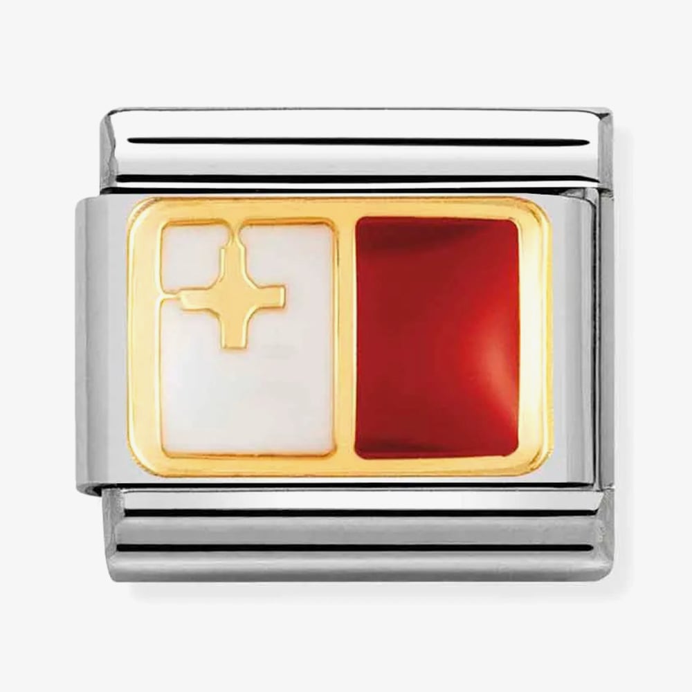 Nomination CLASSIC Composable Malta Flag Charm 030234/29