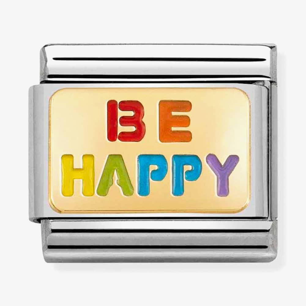 Product photograph of Nomination Classic Be Happy Charm 030263 18 from The Jewel Hut