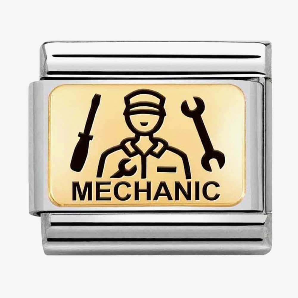 Product photograph of Nomination Composable Classic Mechanic Charm 030166 29 from The Jewel Hut