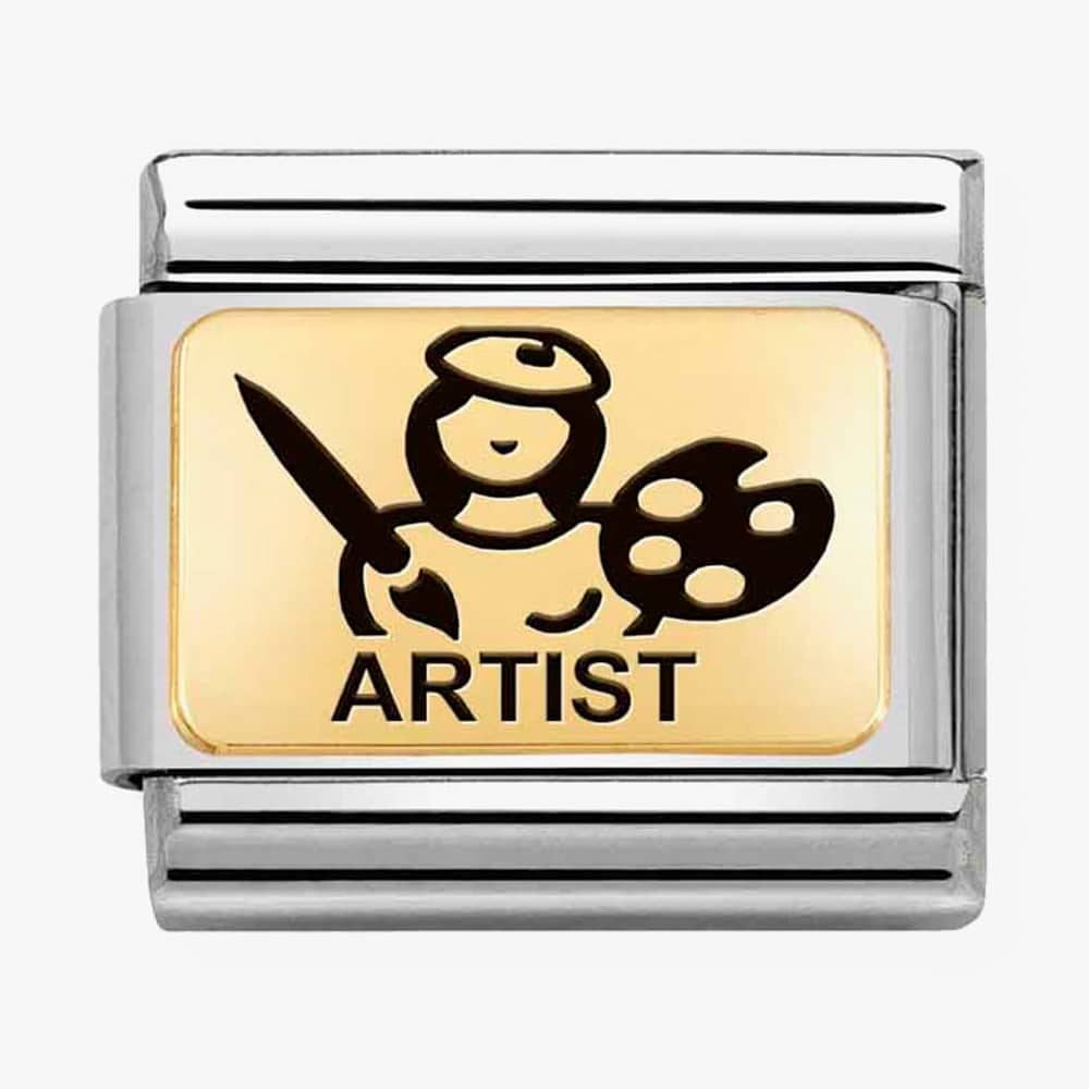 Nomination CLASSIC Composable Plates Artist Charm 030166/10