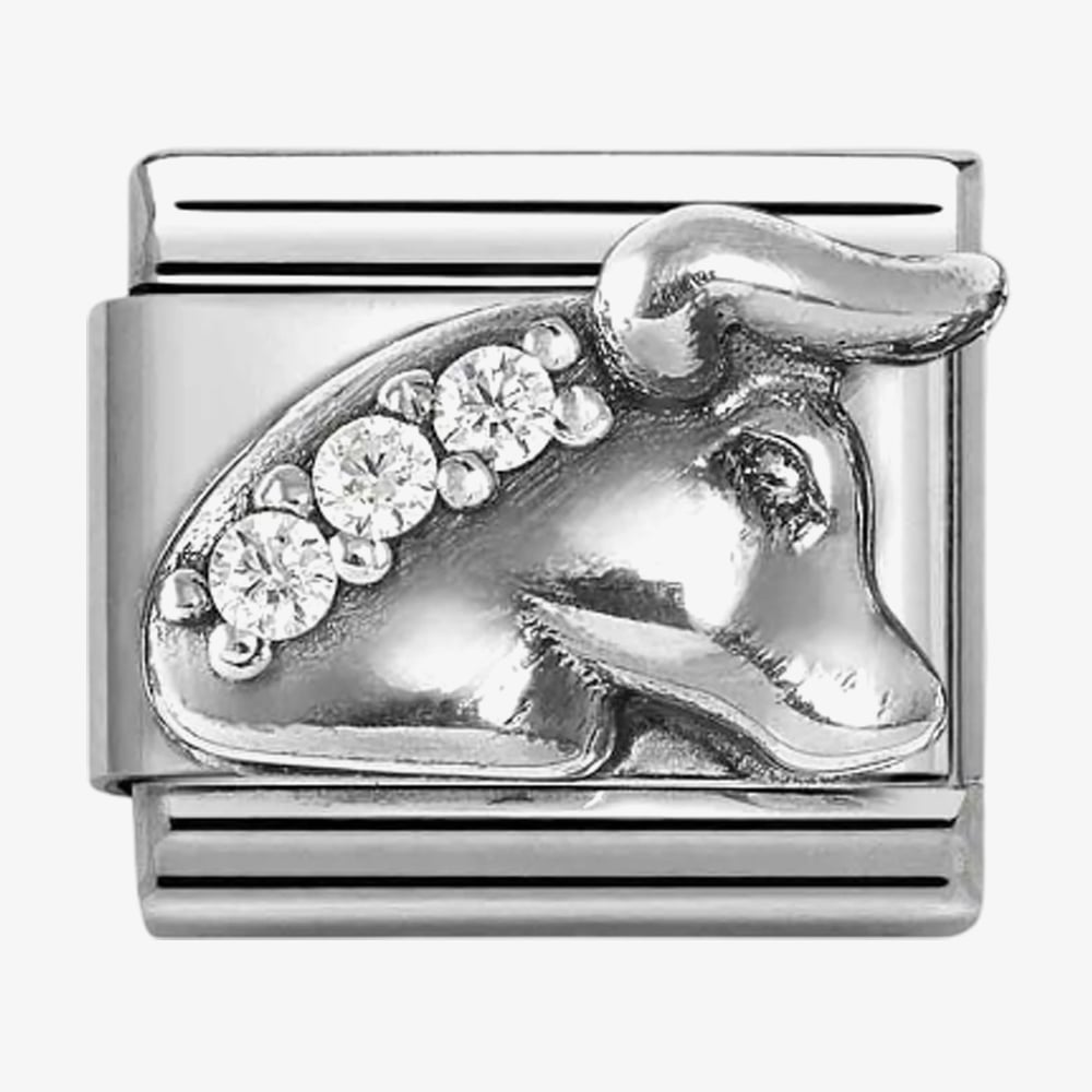 Nomination Crystal Taurus Bull Charm