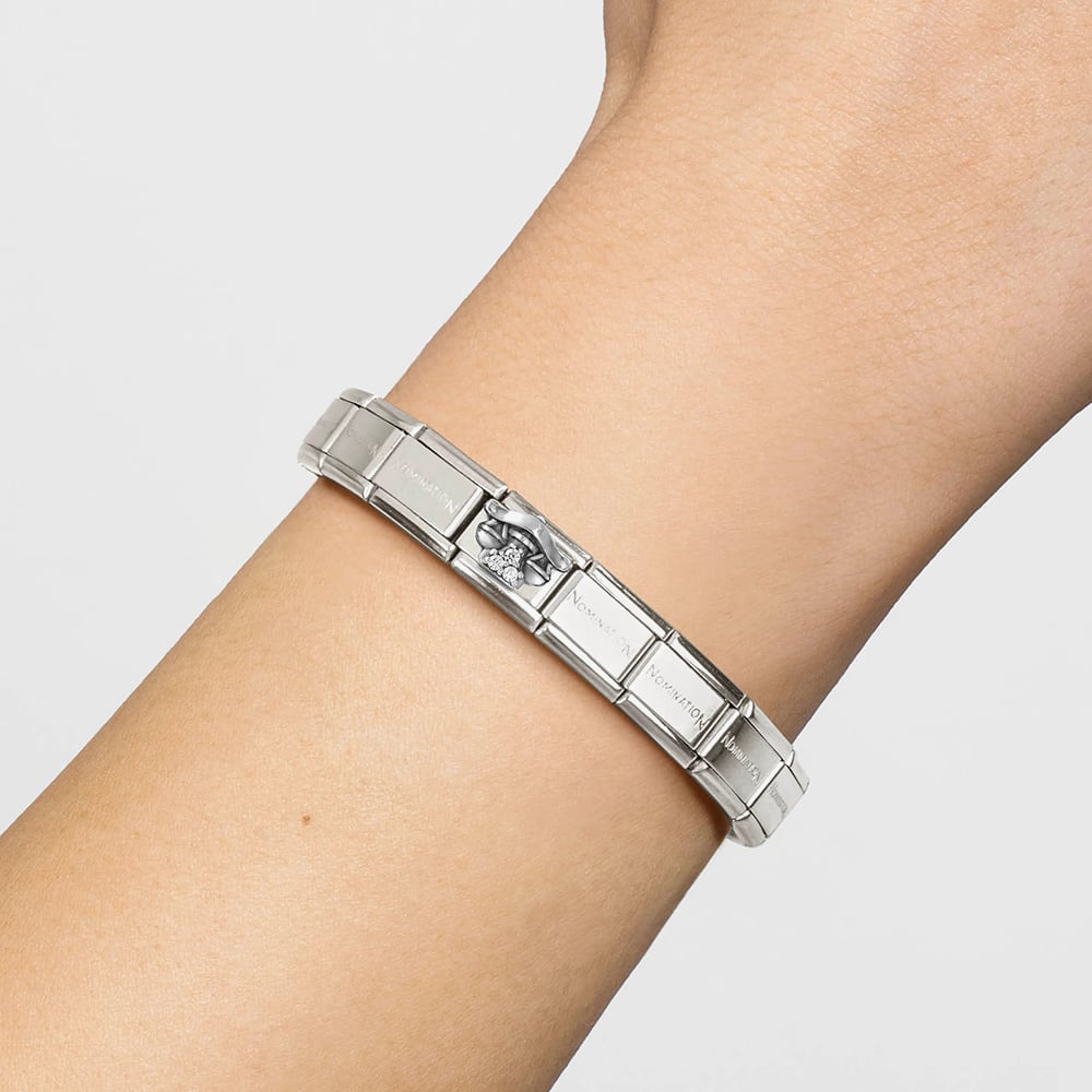 Nomination CLASSIC Silvershine Sterling Silver Cubic Zirconia Libra Charm 330326/07