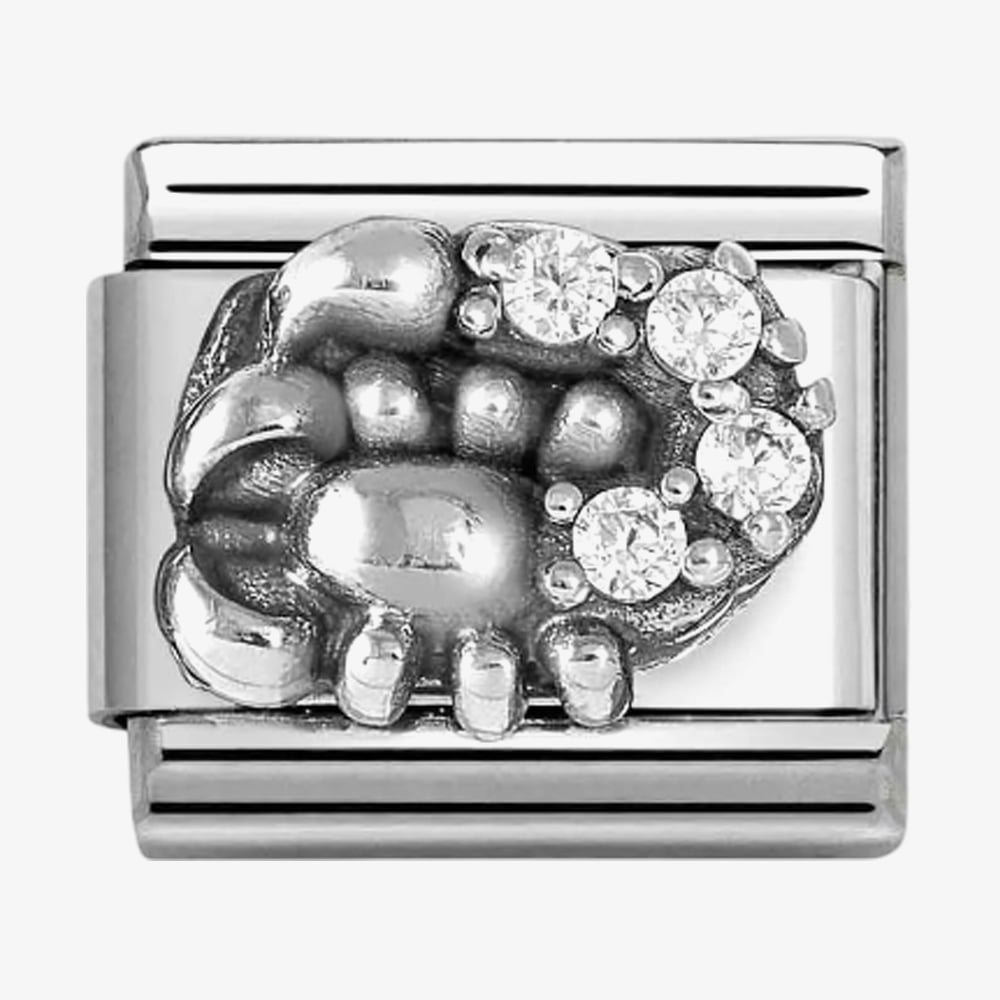Nomination CLASSIC Silvershine Sterling Silver Cubic Zirconia Scorpio Charm 330326/08