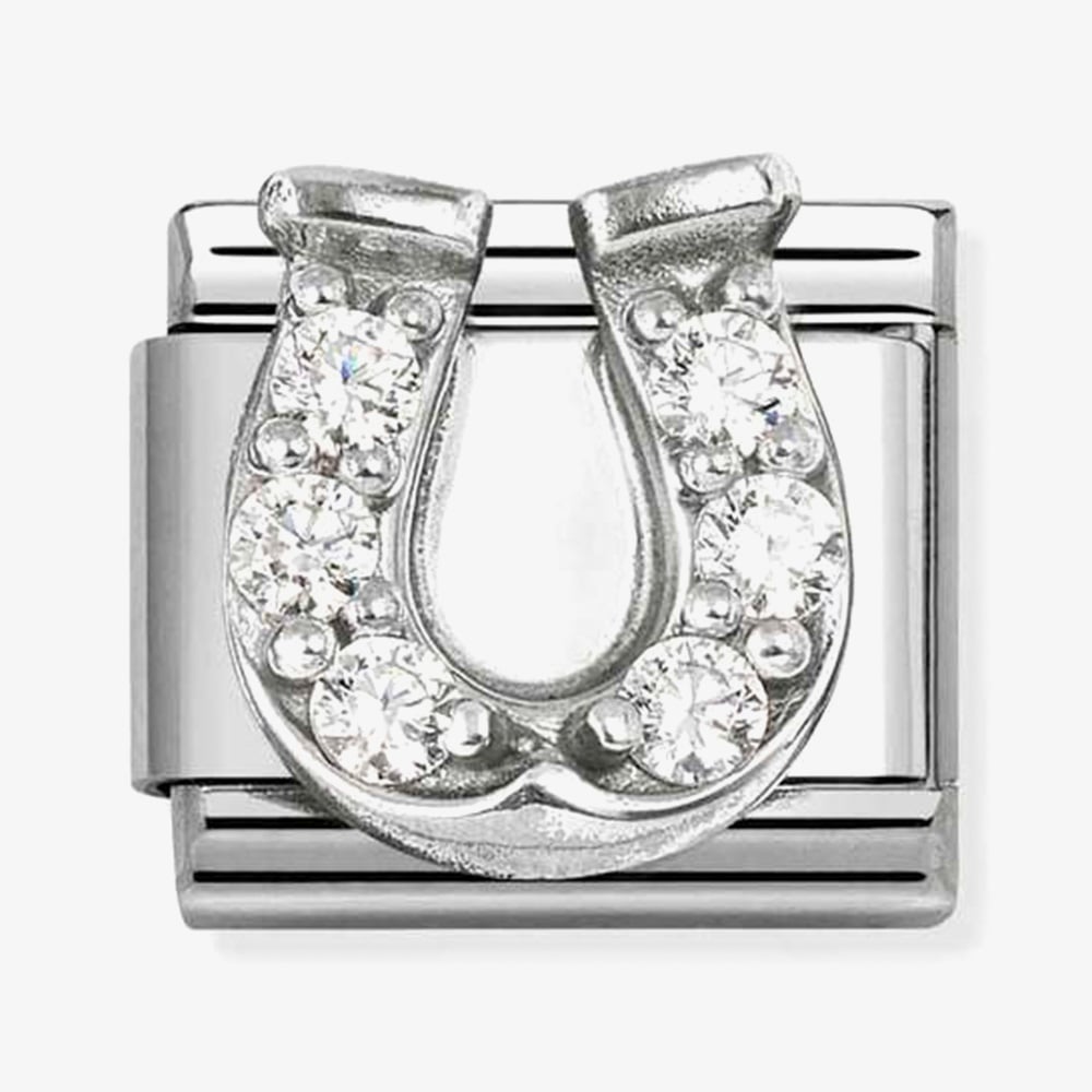 Nomination Classic Symbols Sparkling Horseshoe Charm 330304/51 *