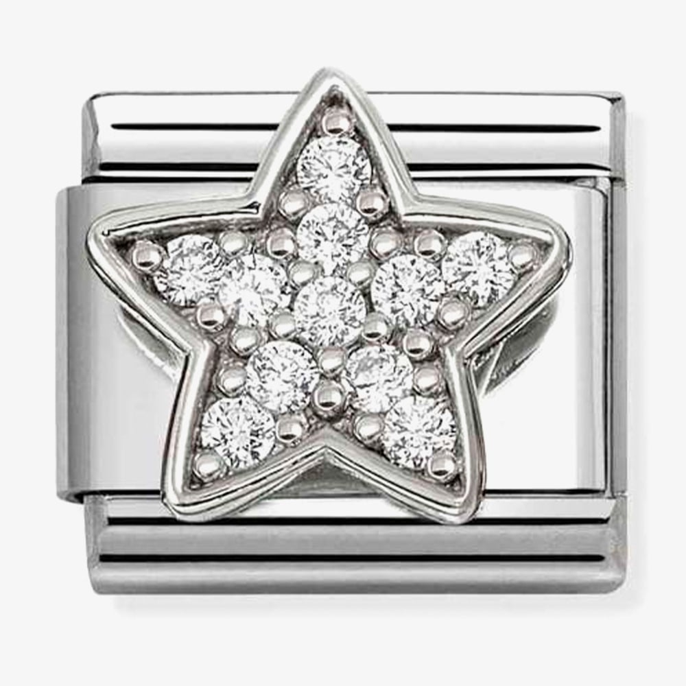 Nomination Composable Classic Cubic Zirconia Star Charm 330322/29