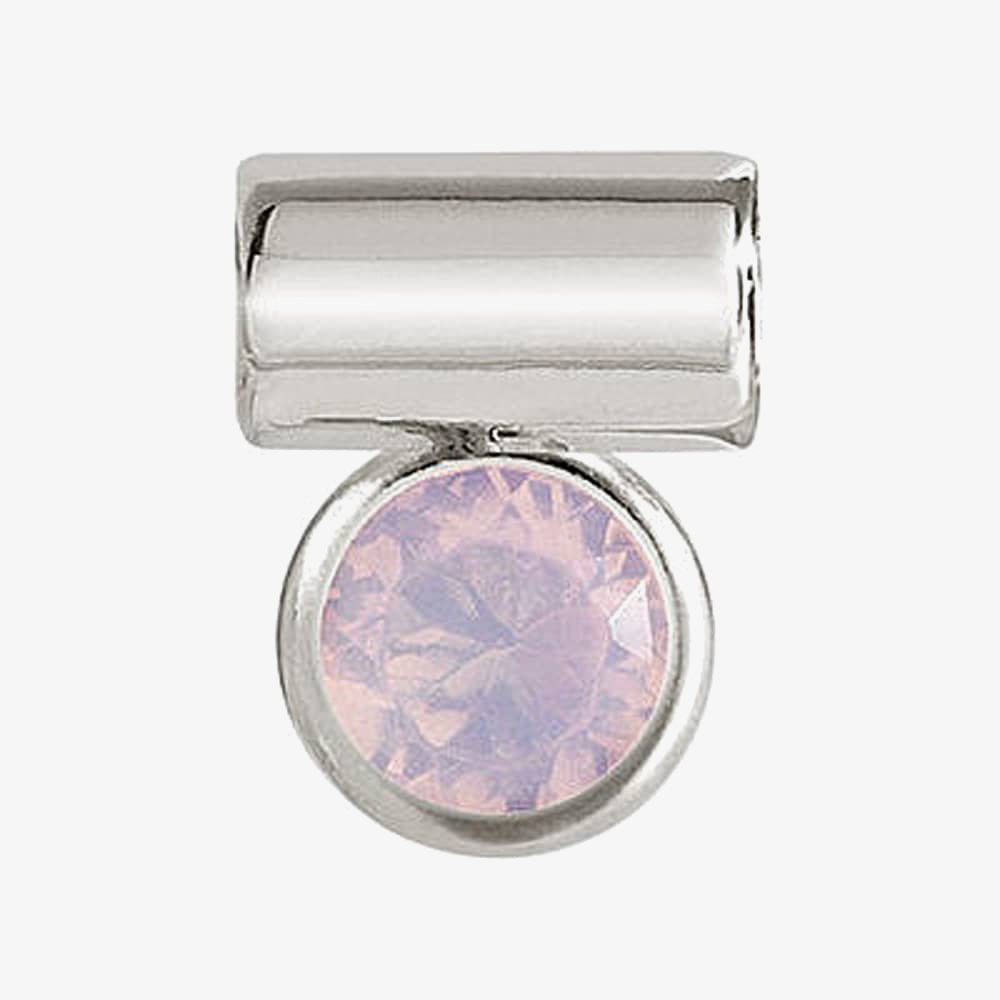 Nomination SeiMia Round Pink Cubic Zirconia Charm 147114/003