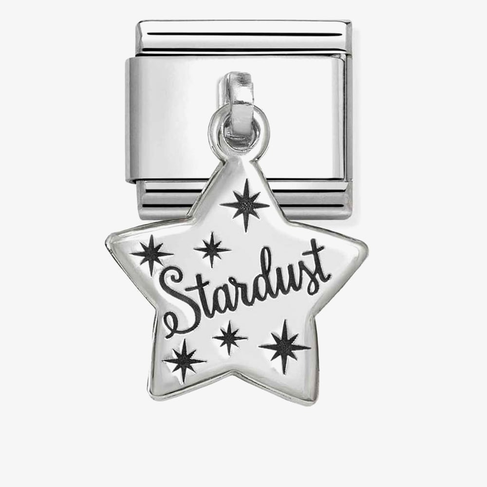 Nomination Silver Stardust Star Dangle Charm