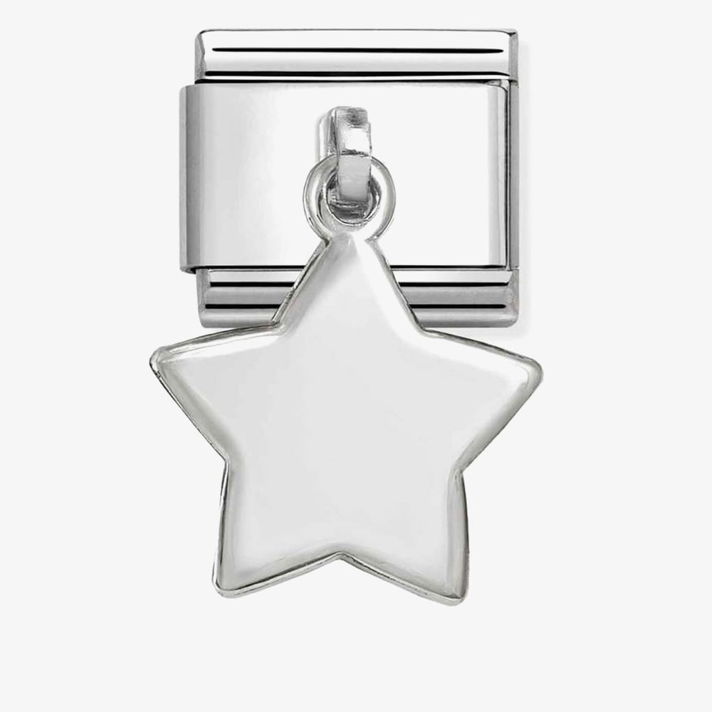 Nomination Silver Star Pendant Charm