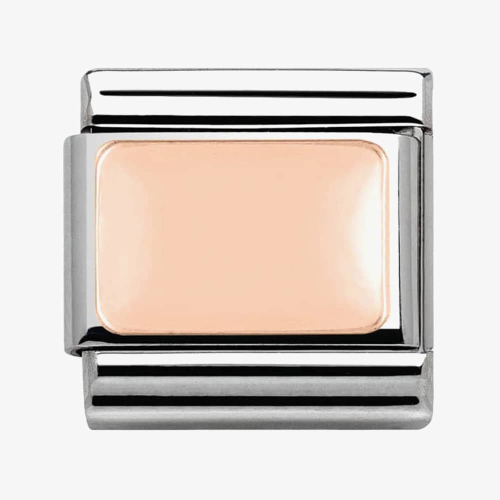 Nomination CLASSIC Rose Gold Tile Charm 430101/01