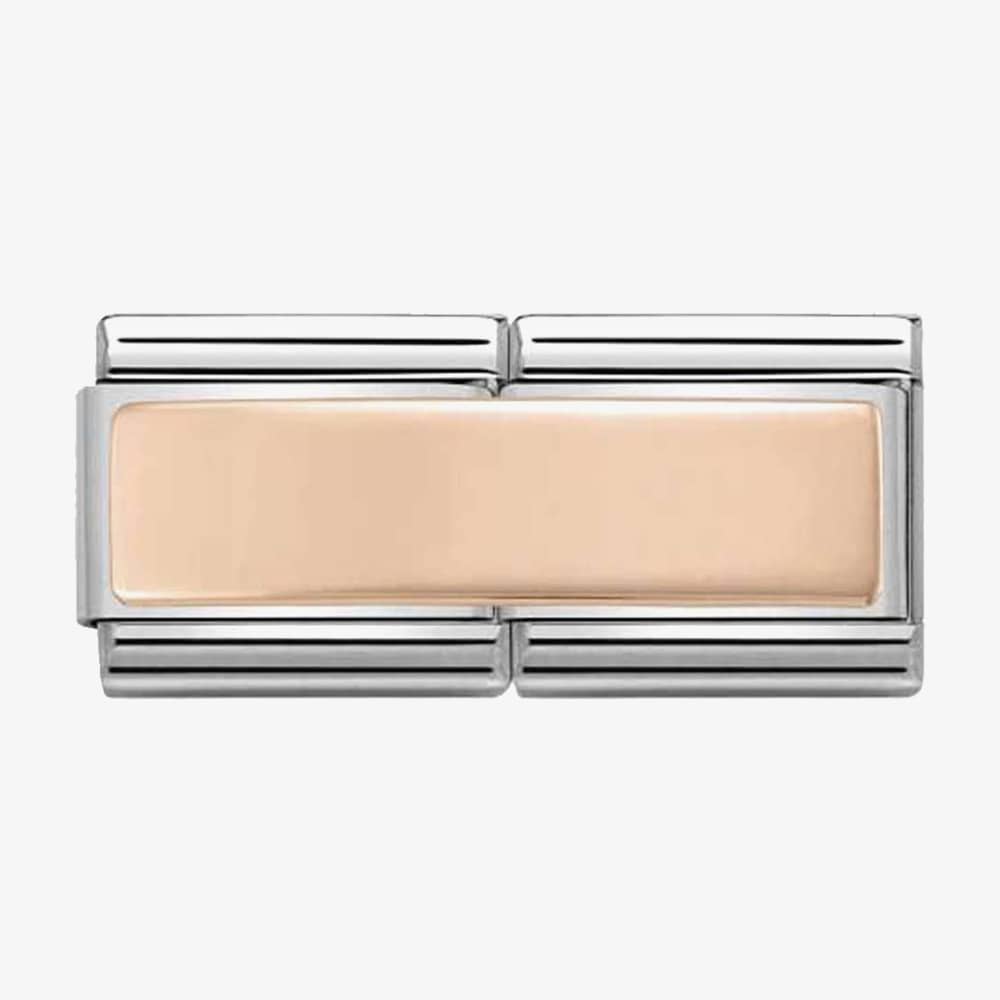 Nomination CLASSIC Rose Gold Engravable Double Charm 430710/01