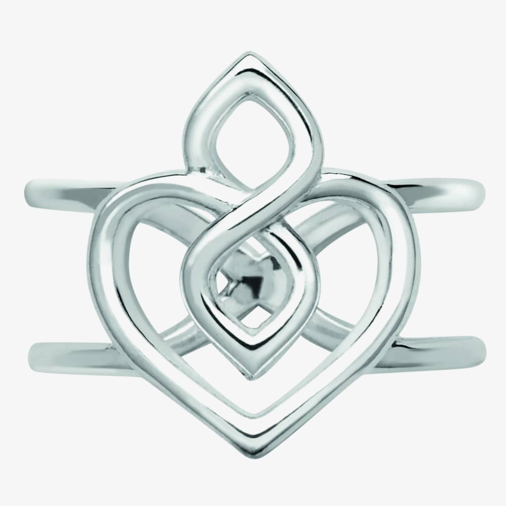 Links of London Infinite Love Silver Heart Ring 5045.701R