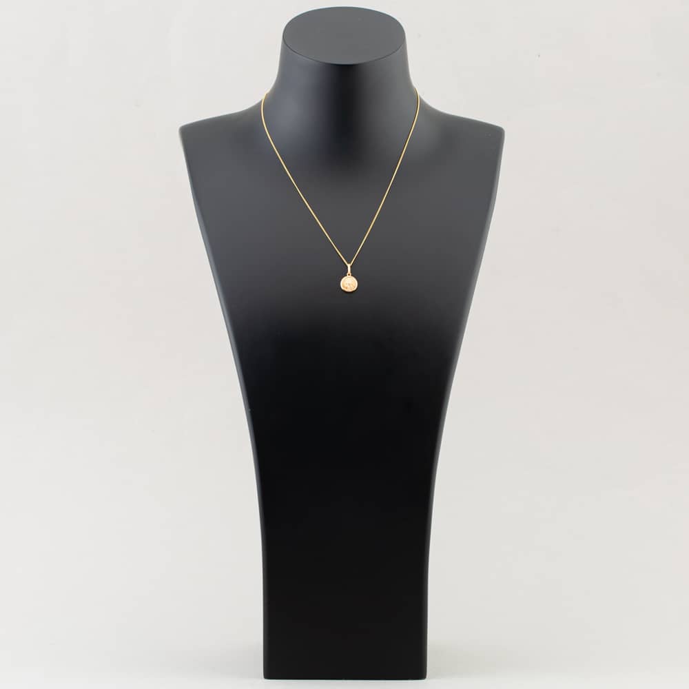 9ct Gold St Christopher and Chain ST-SC001
