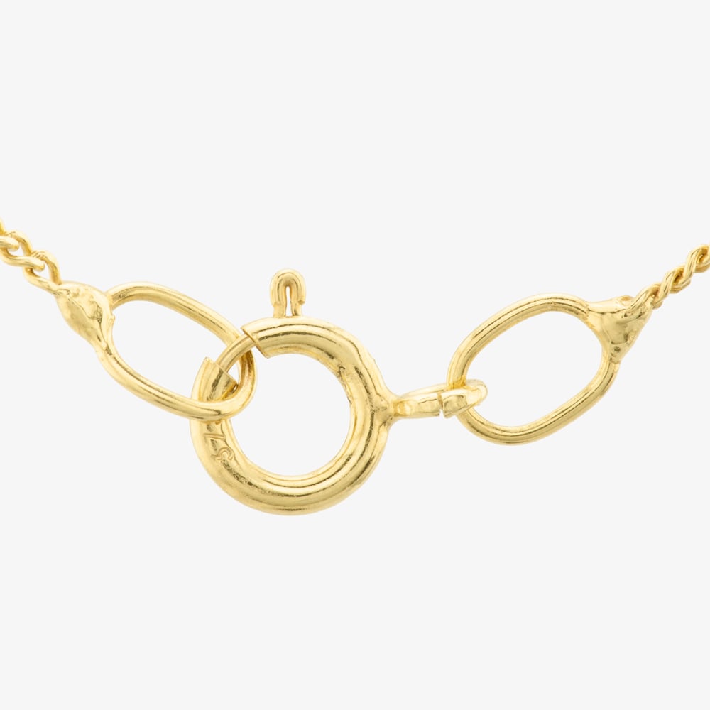 9ct Gold Heart Shaped Diamond Locket With Chain LK231 CN025-18