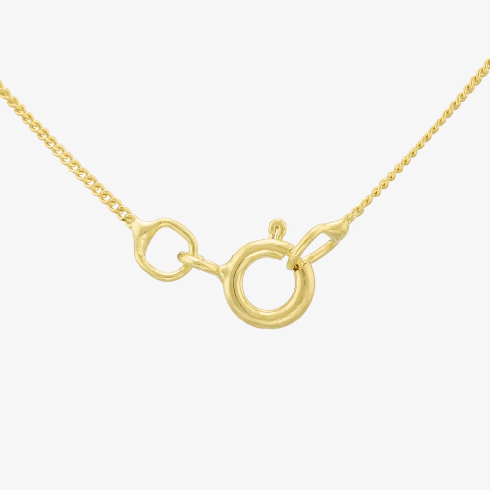 9ct Yellow Gold Padlock and Key Pendant 1.61.9929
