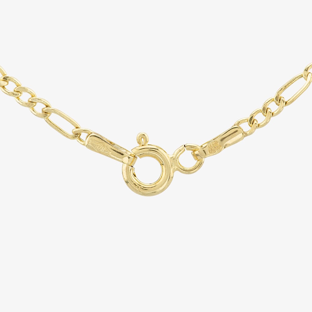 9ct Yellow Gold 20 Inch Fine Figaro Chain 1.15.0095