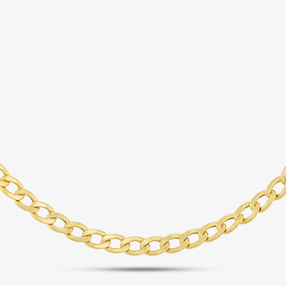 9ct Yellow Gold 20 Inch Curb Chain 1.13.0185