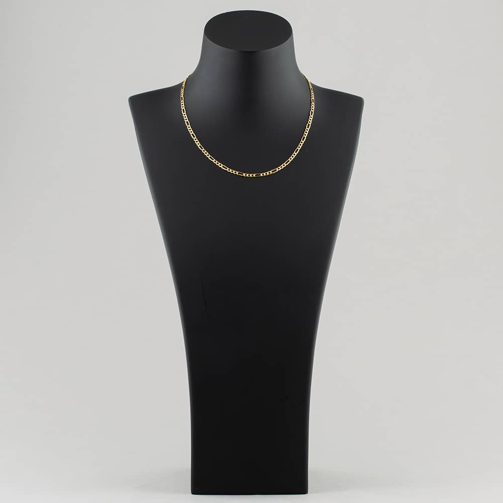 9ct Yellow Gold 16 Inch Figaro Chain HF070-16