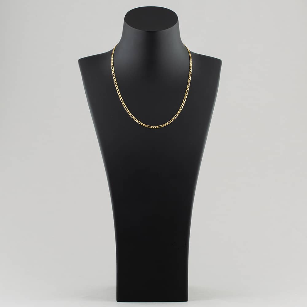 9ct Yellow Gold 18 Inch Figaro Chain HF070-18