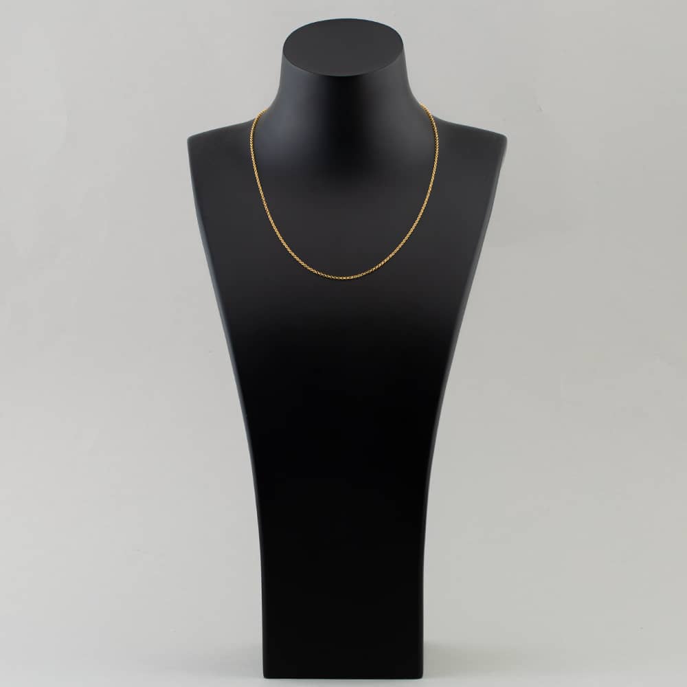 9ct Yellow Gold Mini Belcher Chain SRBP-195-9Y