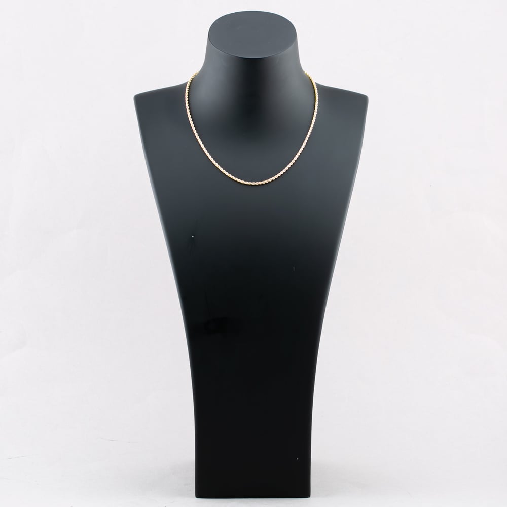 9ct Yellow Gold 16 Inch Rope Chain HLRP-220-9Y-16