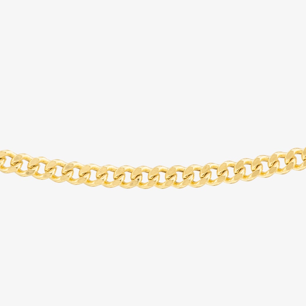 9ct Yellow Gold 18 Inch Flat Curb Chain 1.13.5864