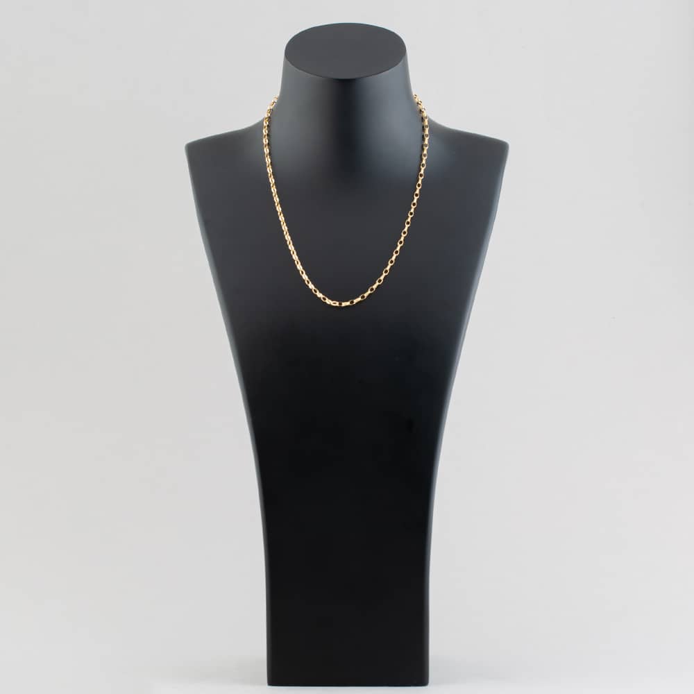 9ct Yellow Gold Oval Belcher Chain SOBD-325-9Y