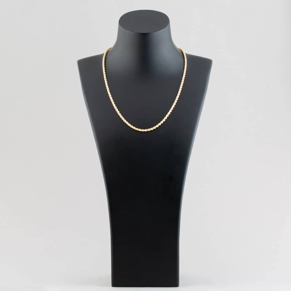 9ct Yellow Gold Rope Chain HLRP-320-9Y