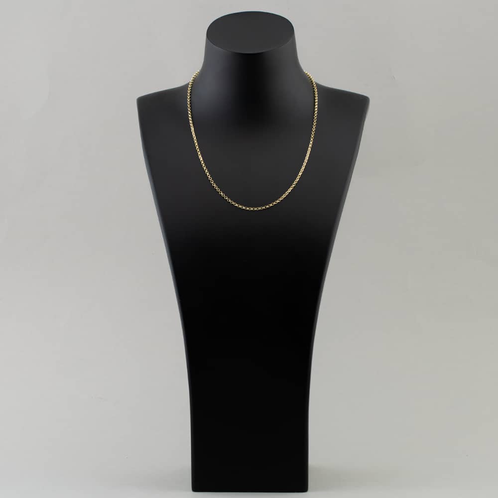 9ct Yellow Gold Round Belcher Chain SRBP-230-9Y