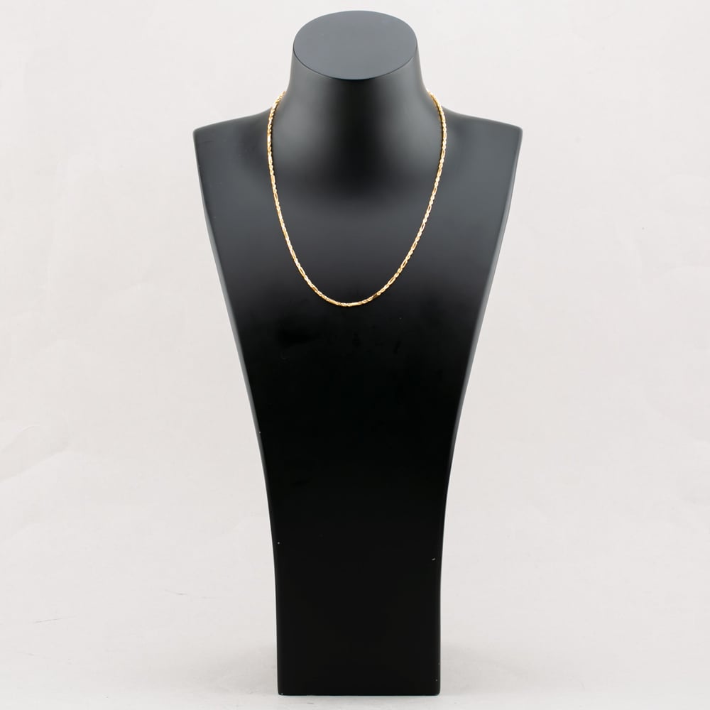 Gold Classic 9ct Yellow Gold 18 Inch Figaro Rope Chain SRFC-210-9Y-18