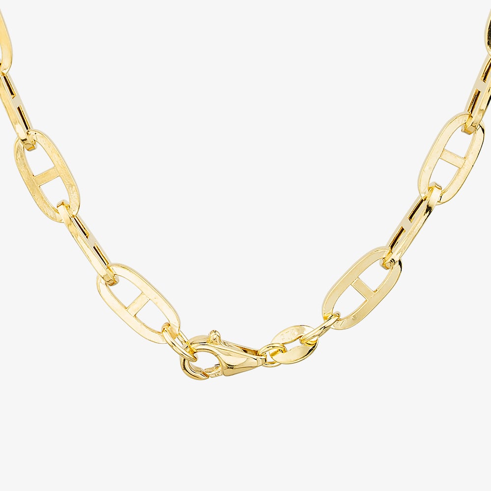 Gold Classic 9ct Yellow Gold 18 Inch Anchor Chain HPBC-490-9Y-18