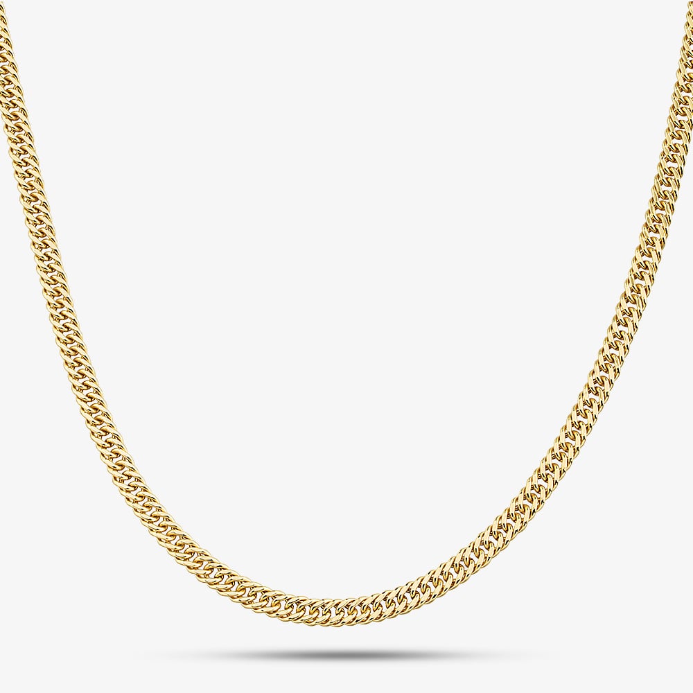 9ct Yellow Gold 20 Inch Flat Curb Chain HCDC-310-9Y-20