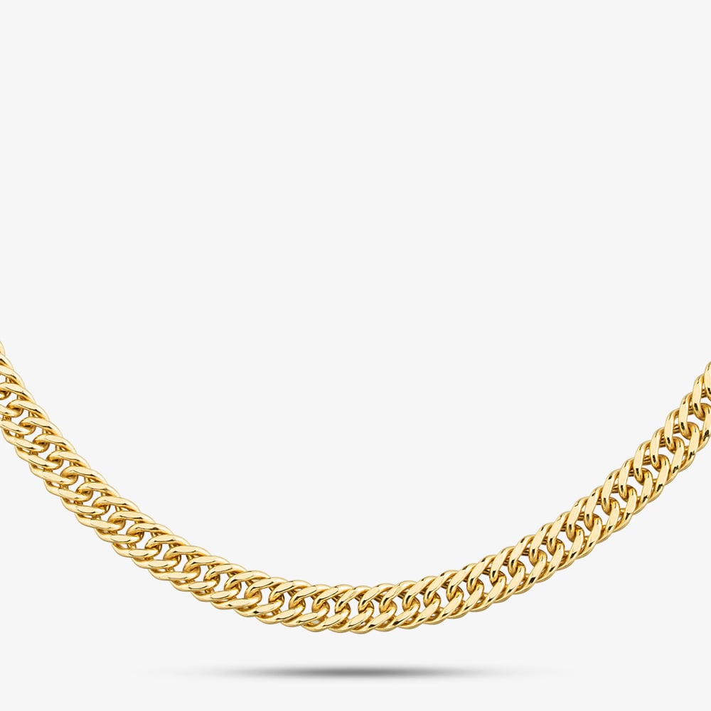 9ct Yellow Gold 20 Inch Flat Curb Chain HCDC-310-9Y-20