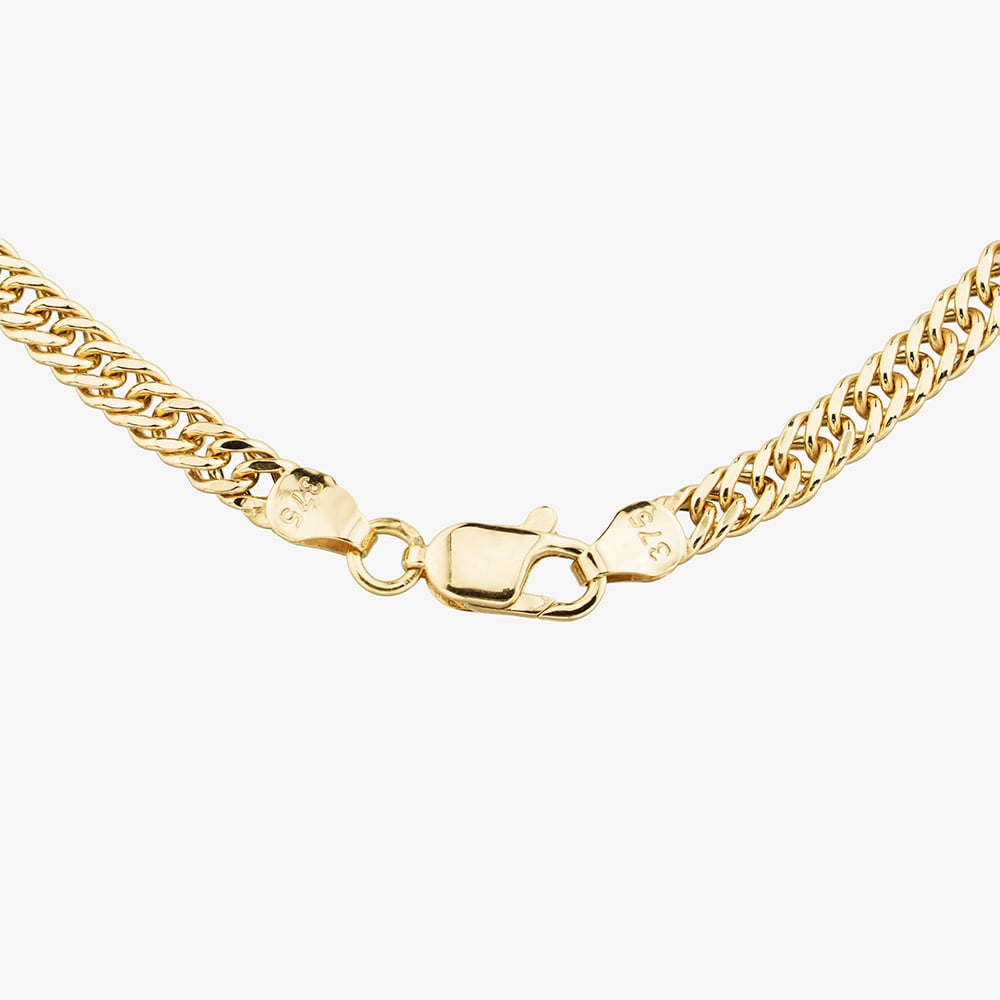 9ct Yellow Gold 20 Inch Flat Curb Chain HCDC-310-9Y-20