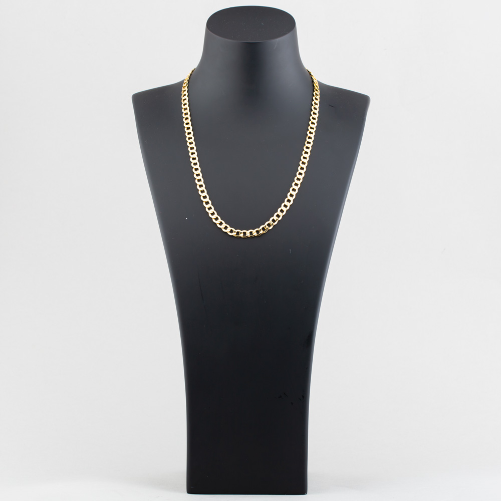 9ct Yellow Gold 20 Inch Curb Chain HC150-20