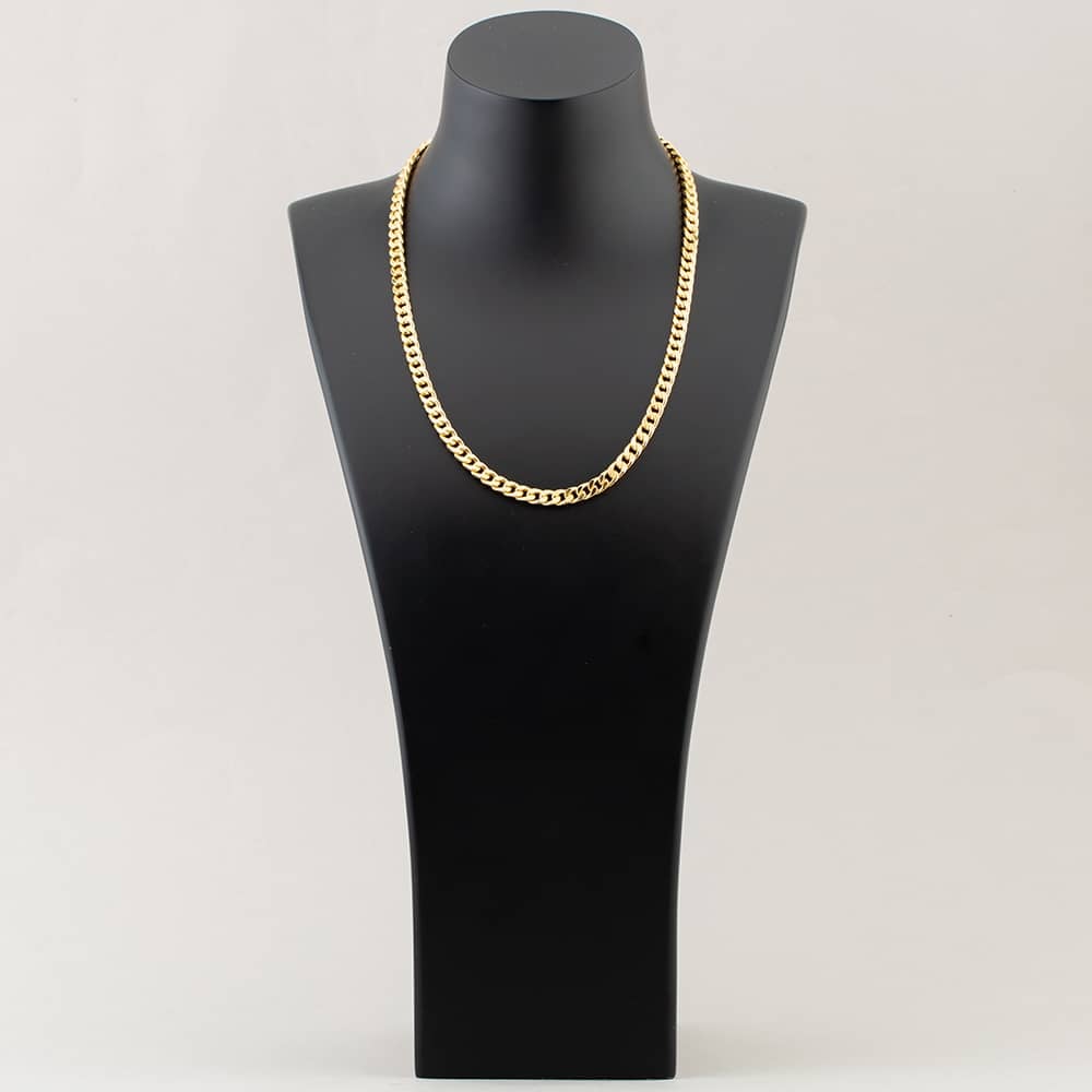 9ct Yellow Gold 20 Inch Flat Curb Chain HCSC-600-9Y-20
