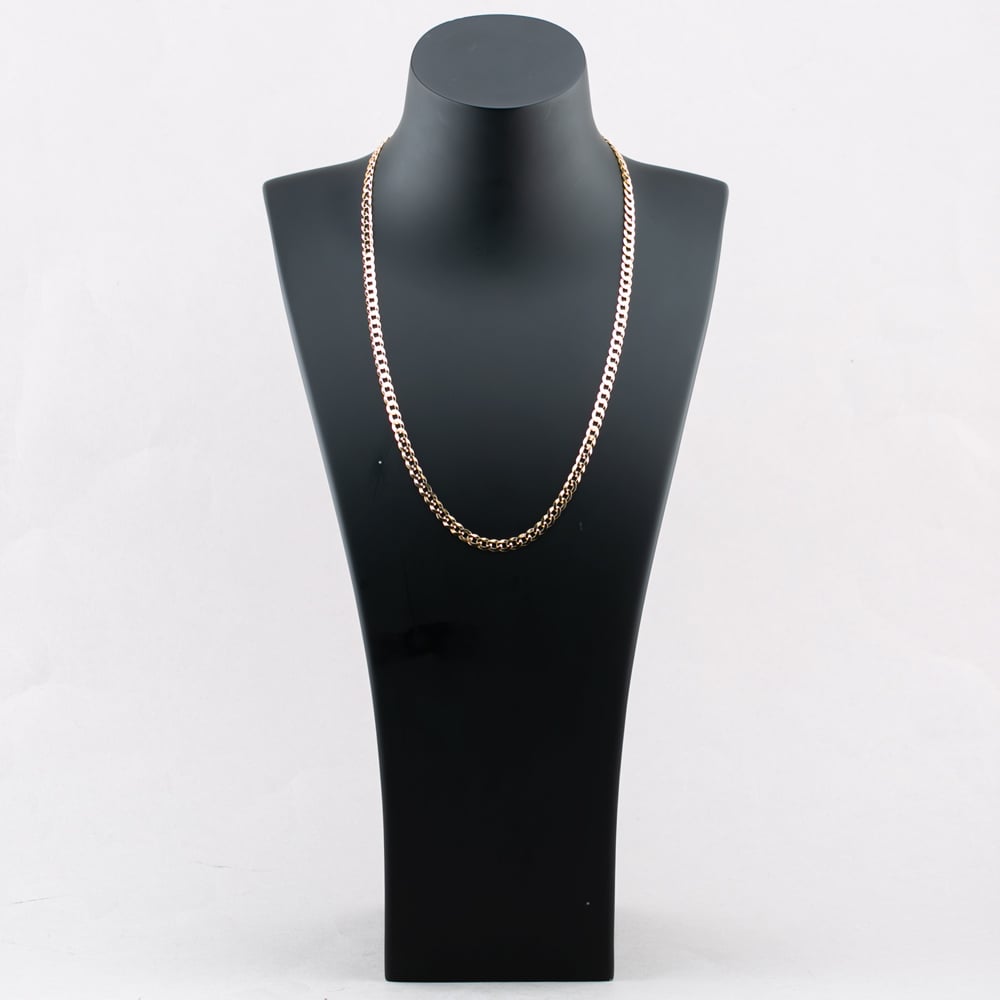 9ct Yellow Gold 22 Inch Flat Curb Chain SUFC-530-9Y-22
