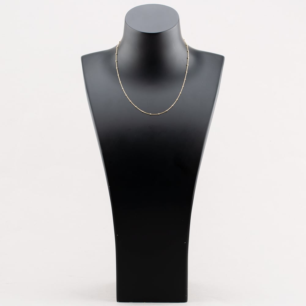 9ct Yellow Gold 16 Inch Fine Trace & Ball Chain 1.13.7903