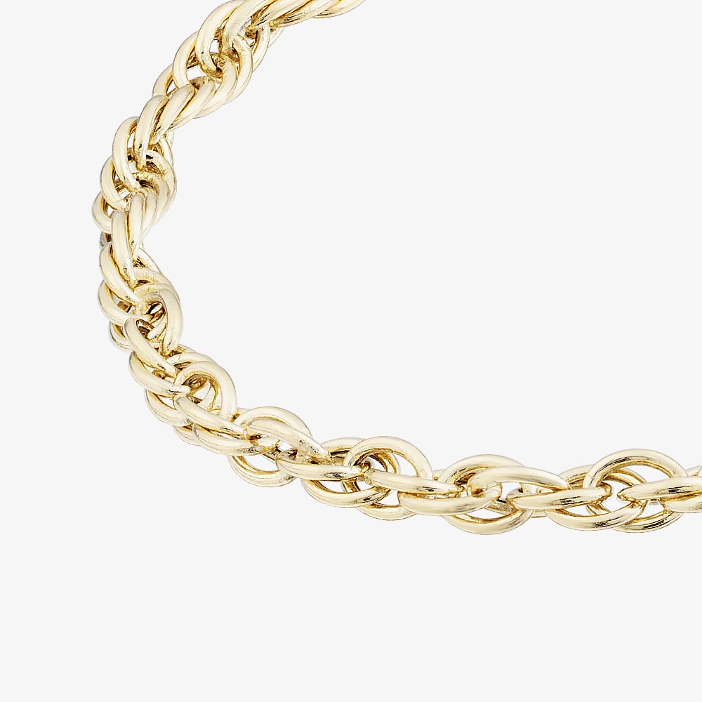 9ct Yellow Gold Prince Of Wales Chain Bracelet 10827454G