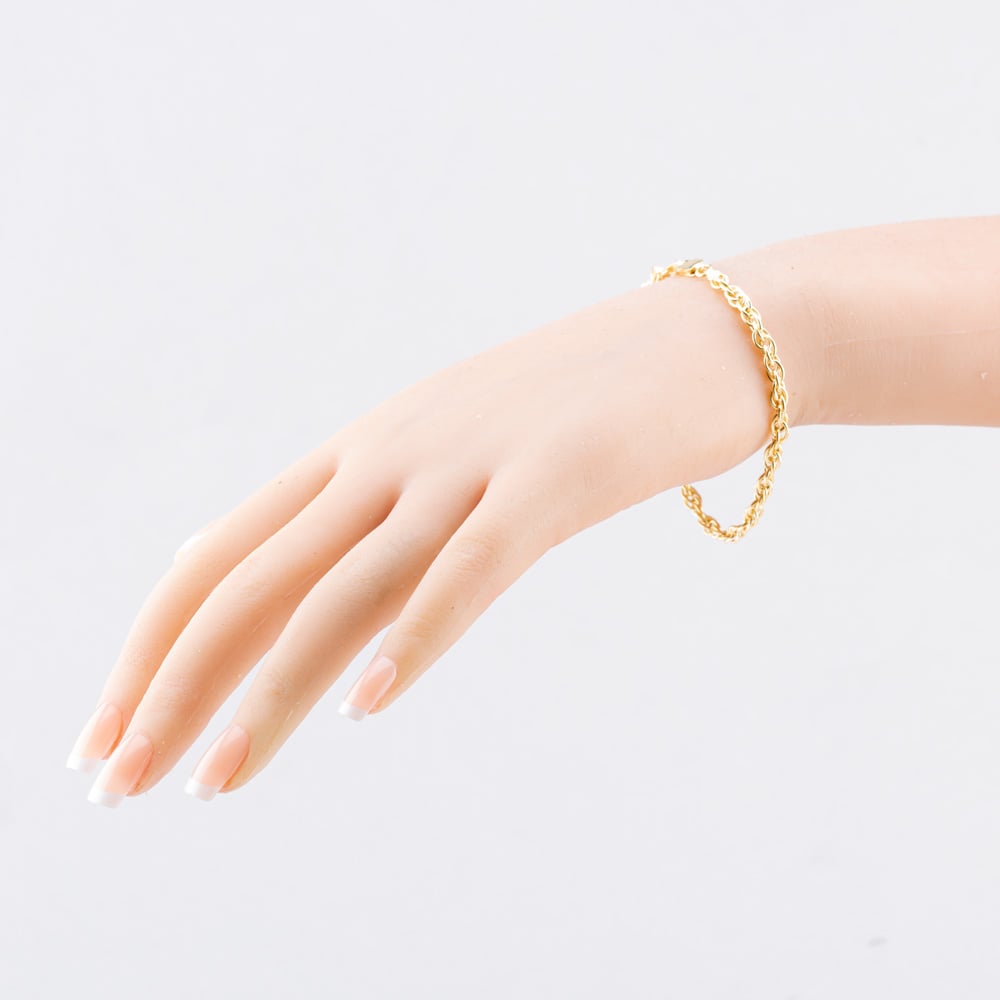 9ct Yellow Gold Prince Of Wales Chain Bracelet 10827454G