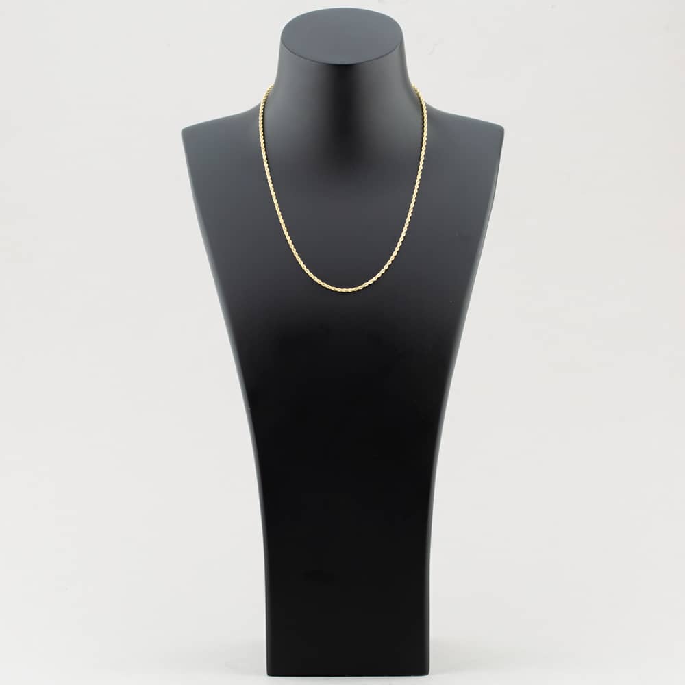 9ct Yellow Gold 18 Inch Fine Rope Chain 1.12.0784