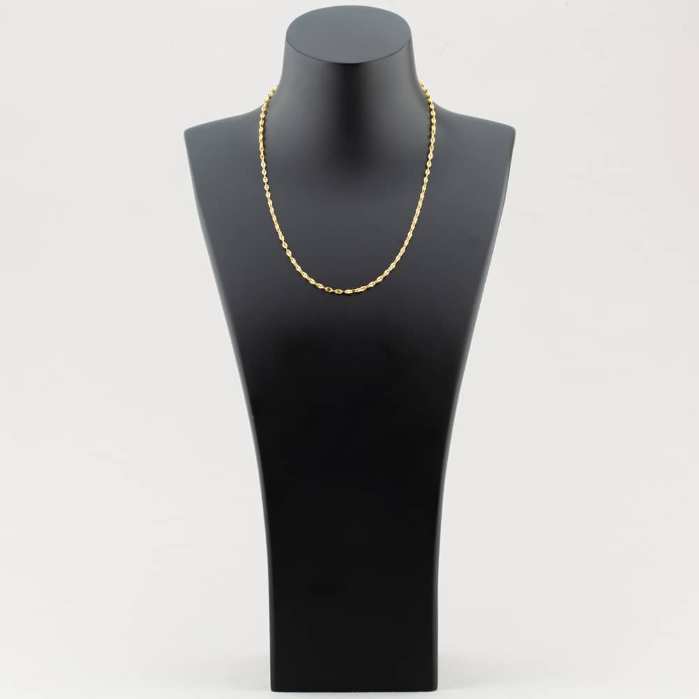 9ct Yellow Gold 18 Inch Chunky Anchor Chain 1.15.7644
